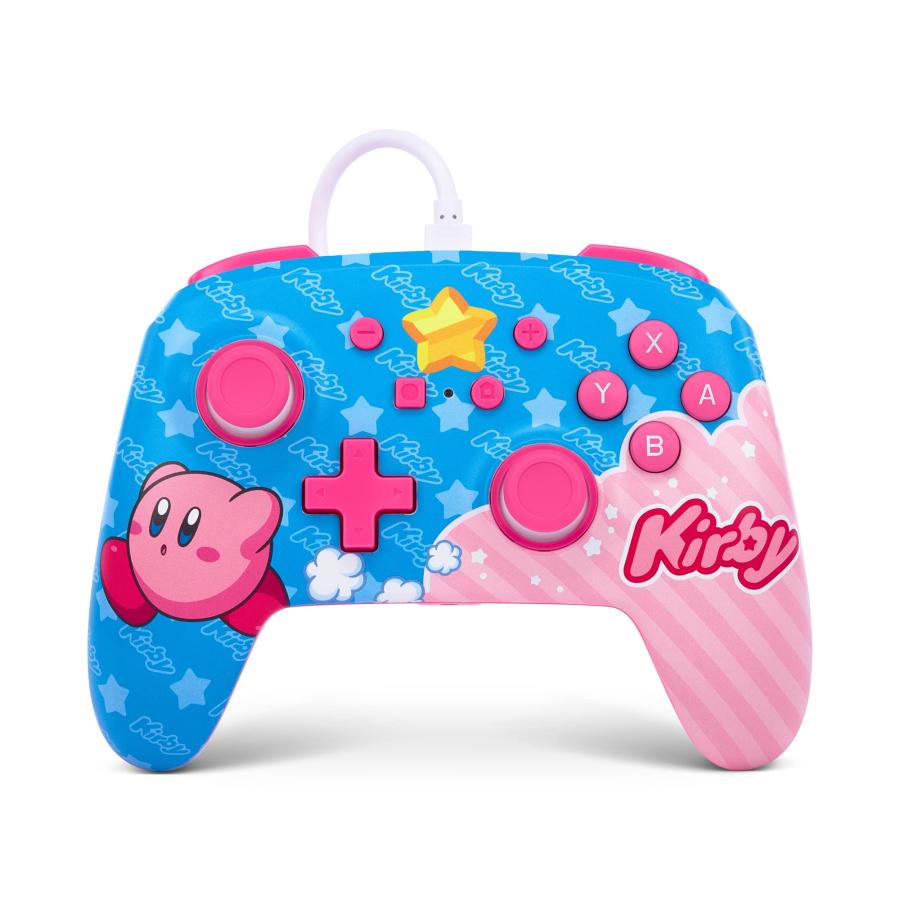 PowerA Enhanced Wired Controller for Nintendo Switch Kirby