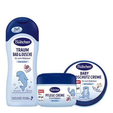 【貝臣】萬用護膚膏150ml+雪花膏75ml+燕麥舒眠泡泡沐浴露500ml