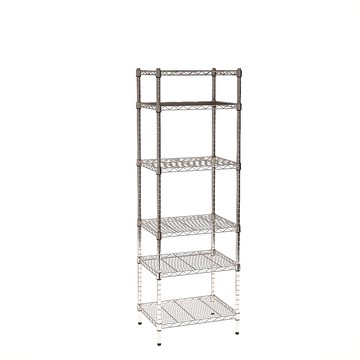 【客尊屋】小資型45X60X180Hcm 電鍍六層架(鐵架/收納架/收納櫃)