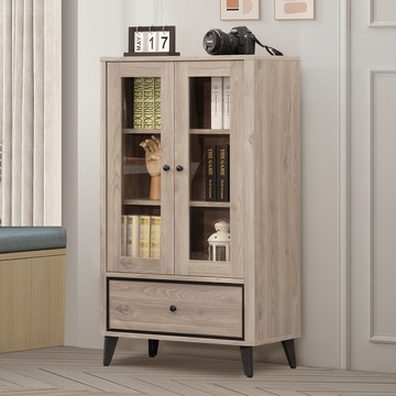 【Homelike】喜家居2尺玻璃展示櫃(2236)