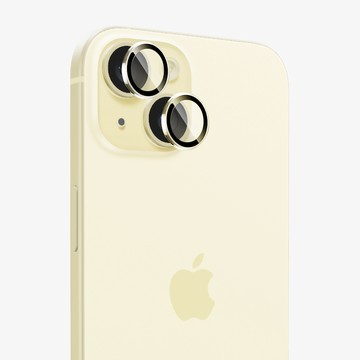 ZIFRIEND iPhone 15 / 15 PLUS 零失敗鏡頭貼-淺黃 / ZFL-15PS-YL