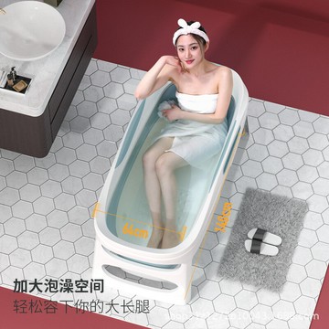 泡澡桶 洗澡桶折疊浴桶成人泡澡桶塑料浴桶洗澡盆家用沐浴盆全身泡澡浴盆