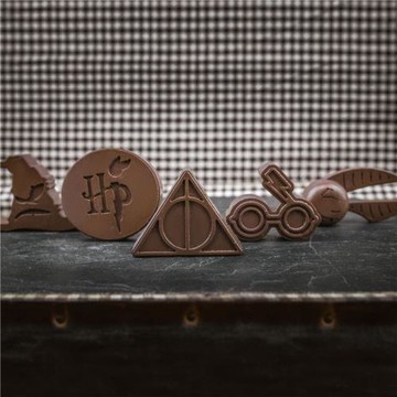 Cinereplicas哈利波特周邊巧克力冰塊模具分院帽金色飛賊魔法元素