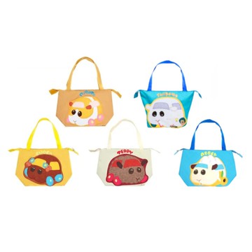*天竺鼠車車 手提袋(大)-馬鈴薯/西羅摩/阿比/巧克力/泰迪