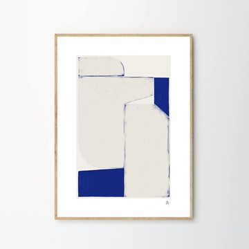 丹麥藝術掛畫｜Nord Projects | 7PM - 黑色鋁框