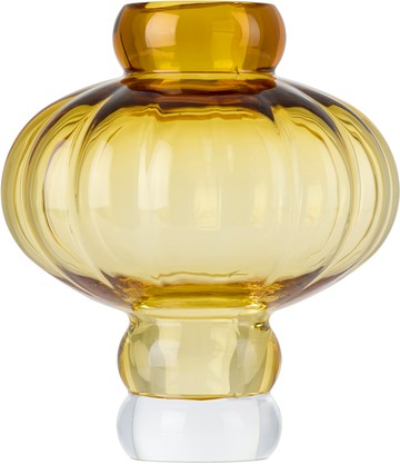 Louise Roe 橙色 Balloon 02 Glass 花瓶