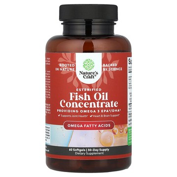 Nature's Craft, 濃縮魚油，60 粒軟膠囊