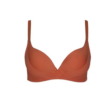 【瑪登瑪朵】無比集中內衣 B-F罩杯-赤褐橘