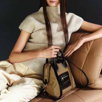 Play Maple 三用托特包 (HD 尼龍 + 義大利牛皮)