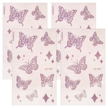 理享家 草本 半永久防水 紋身刺青貼紙 105 x 60mm  UH-005  4件