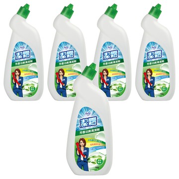 farcent 花仙子 潔霜芳香浴廁清潔劑 綠茶馨香  750g  5瓶