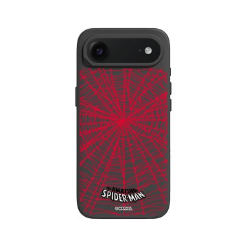 iPhone Air SolidX 黑 - 迪士尼-漫威 Marvel - 蜘蛛人-紅蜘蛛網