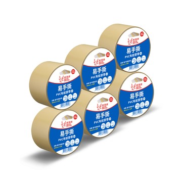 DEER BRAND PVC布紋膠帶 60mmX12M-6入 官方直營 PVS1N