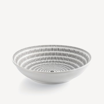 日式 旋紋圖騰 14CM 陶瓷圓盤│單品