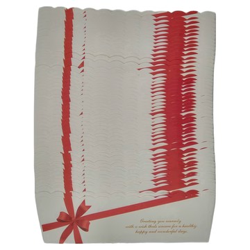 Pimex 烘烤長方緞帶 Set 50個 規格: 139x49x42mm  1袋