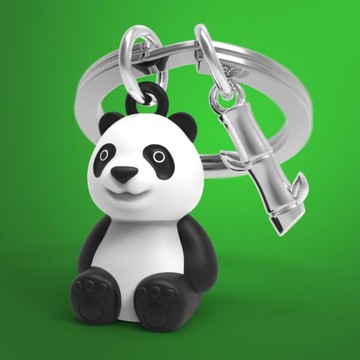 【Simple zone】比利時鑰匙圈-貓熊