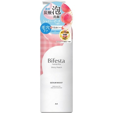 Bifesta碧菲絲特保濕碳酸泡洗顏 （蜜桃香限定版）200g