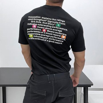 純棉好面料！全棉圓領套頭短袖T恤潮男ins風修身顯身材顯壯優良成