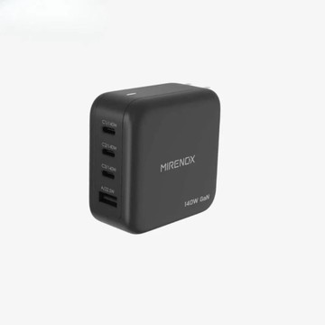 PD140W 氮化鎵GaN多孔電源供應器3C1A 黑色PD140W
