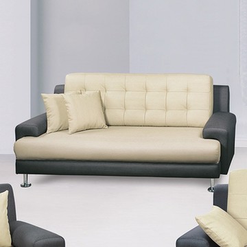 MUNA家居   59330型貓抓皮三人座沙發  188X82X85cm