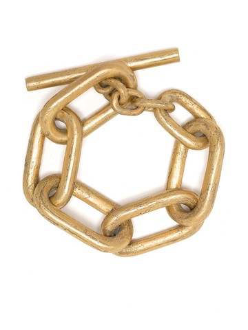 Parts of Four - toggle chain bracelet - unisex - Gold Plated Brass - S