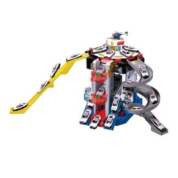 TOMICA 緊急出動! 旋轉警察基地模型 TW07460  1個