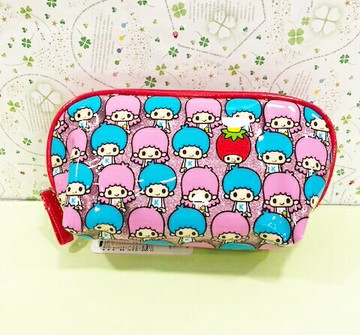 【震撼精品百貨】Little Twin Stars KiKi&LaLa 雙子星小天使 雙子星化妝包-PJ#08845 震撼日式精品百貨