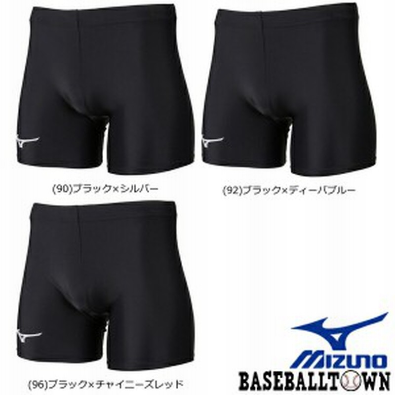 出産祝い ミズノ MTCレーシングタイツ ブラック×レッド