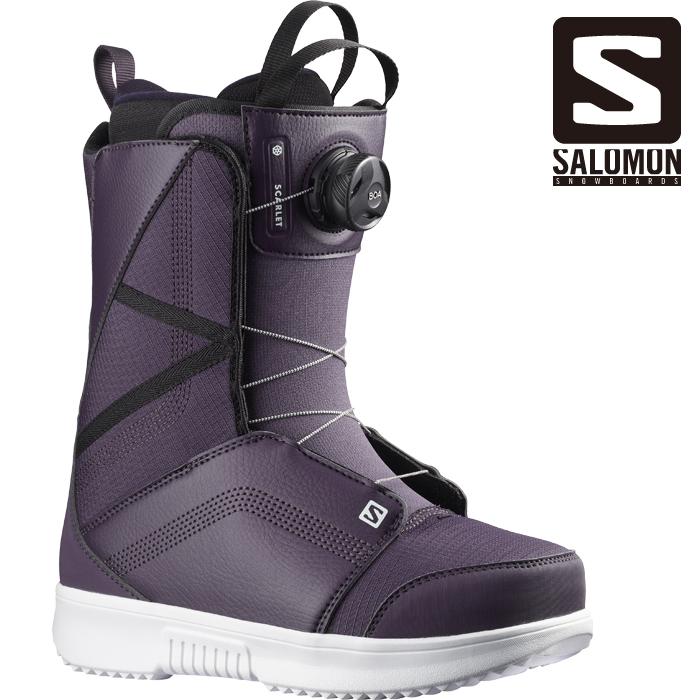 2021-22 SALOMON SCARLET BOA Night Shade スノーボード ブーツ