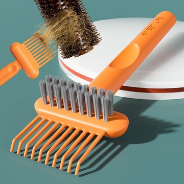 梳子清潔刷 快速去汙 清潔刷 梳子清理器 清理毛髮器