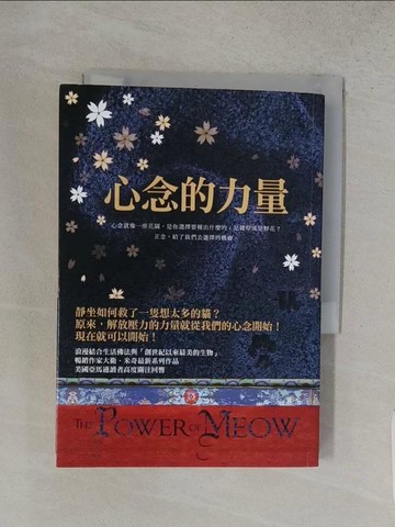 【書寶二手書T1／翻譯小說_S96】心念的力量_大衛．米奇（David Michie）