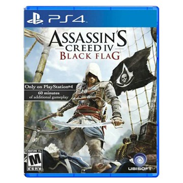 索尼PS4遊戲片 刺客信條4 黑旗 教條 Assassins Creed IV  繁體中文 全新/二手