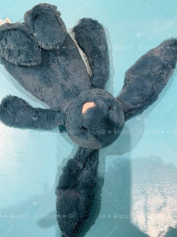JELLYCAT-絕版孔雀藍邦尼兔
