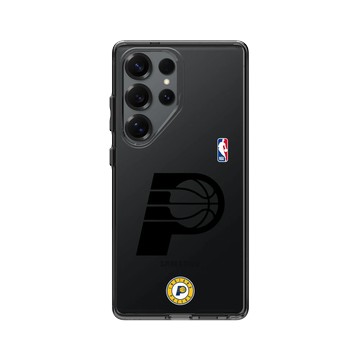 Galaxy S25 Ultra Clear 酷墨灰 - NBA - B&W-印第安納溜馬 Indiana Pacers B&W
