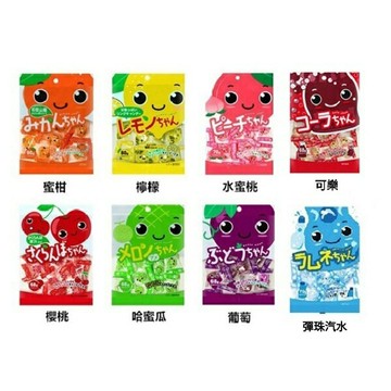 【江戶物語】川口製菓 和歌山 圈圈糖 蜜柑/檸檬/水蜜桃/櫻桃/哈蜜瓜/葡萄/彈珠汽水/可樂 硬糖 造型糖 日本必買