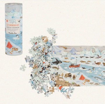 【廠商直送】Moulin Roty花園派對拼圖-冰雪風貌