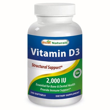 Vitamin D3 240 Softgels by Best Naturals