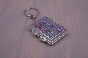 展  錫雕多用途長方型鏡盒鑰匙圈4