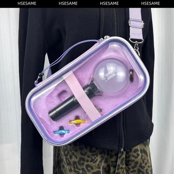 💜演唱會必備👜 BTS 防彈少年團 應援棒 收納包 BT21 手燈包 熒光棒 阿米棒 二代三代四代應援棒 特別版 挎包