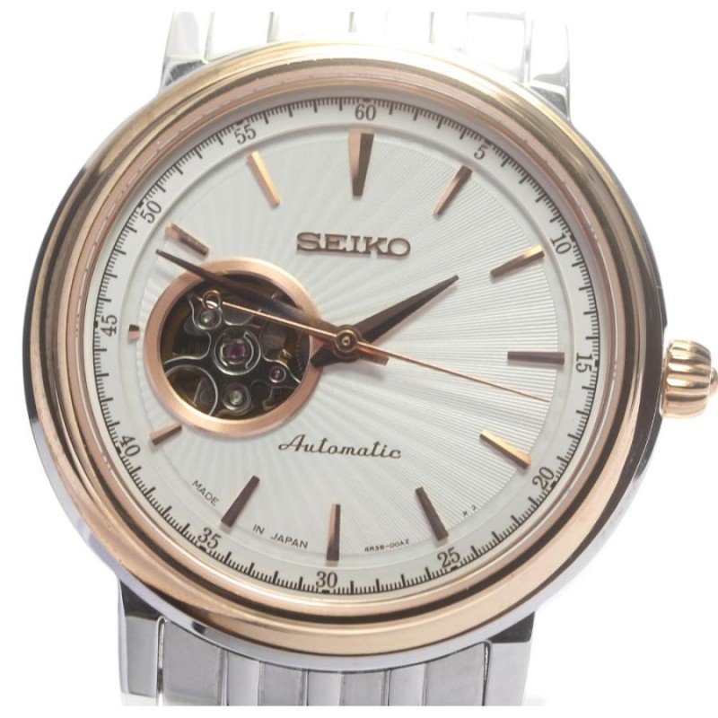 ☆良品【SEIKO】セイコー プレサージュ SARY018 / 4R38-00A0 自動巻き