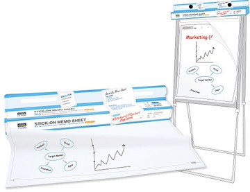 SureMark系列  O606080  隨意貼白板紙 SQ-6080  24張入 / 包