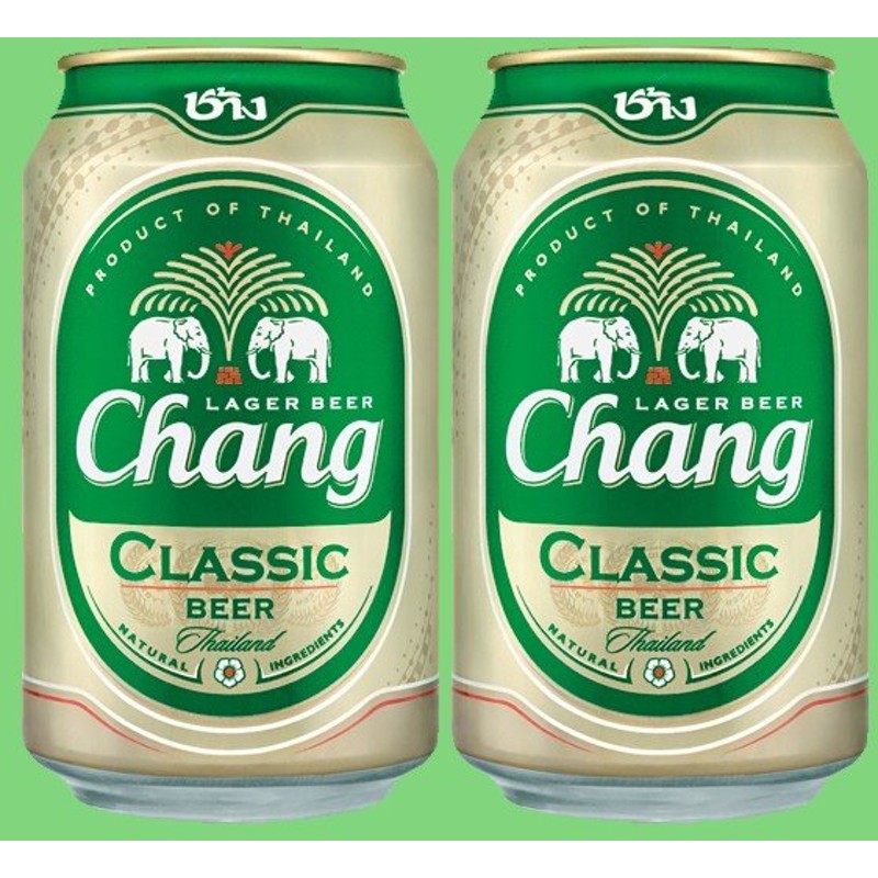 タイ チャーン Chang Beer 缶 330ml ビール 48本 2ケース 2022年最新海外