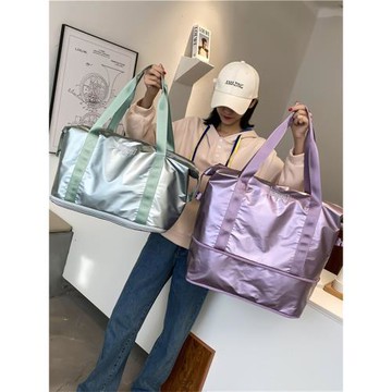 短途旅行李手提包登機健身防水女超大容量裝衣服收納袋便攜待產包