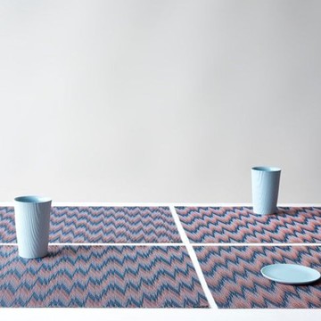 Flare 波紋編織-餐墊-36x48cm(SUNRISE/晨曦)