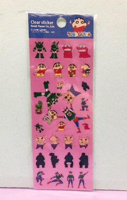 【震撼精品百貨】蠟筆小新_Crayon Shin-chan~小新貼紙-粉#43126