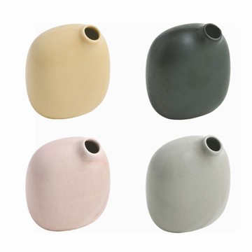 日本KINTO SACCO 陶瓷造型花瓶180ml - 共4色《WUZ屋子》日本 KINTO 陶瓷 造型 花瓶 花器 園藝