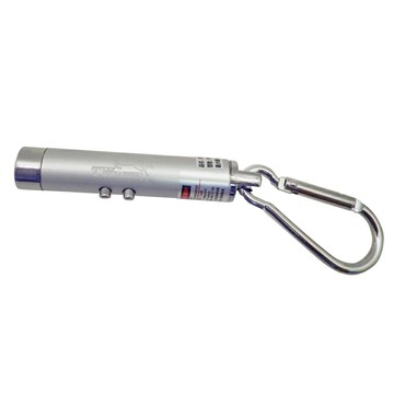 【TW焊馬】H5316 三合一 紅光單點 扣環式 雷射筆 附電池(手電筒 驗鈔燈 輕巧 攜帶方便 檢驗合格)