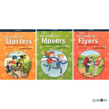 【Get ready for】 2/E Student Book (with Audio Download access code) 9780194029452/9780194029483/9780194029513