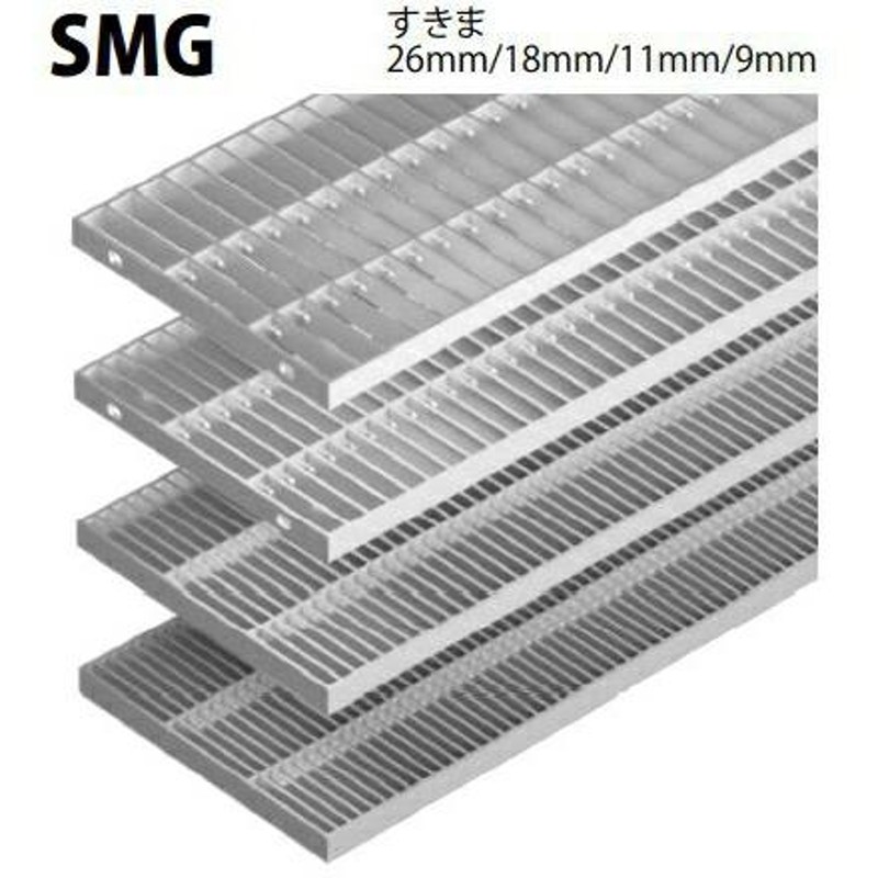 カネソウ SUSグレーチング プレーンタイプ横断溝・側溝用 (SMG-14550-P