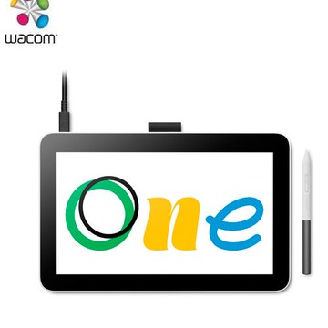 Wacom One 12 液晶繪圖螢幕 (HDMI版本) DTC121W4D送筆電散熱墊、筆盒